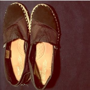 TOMS Mesh/Suede Espadrilles